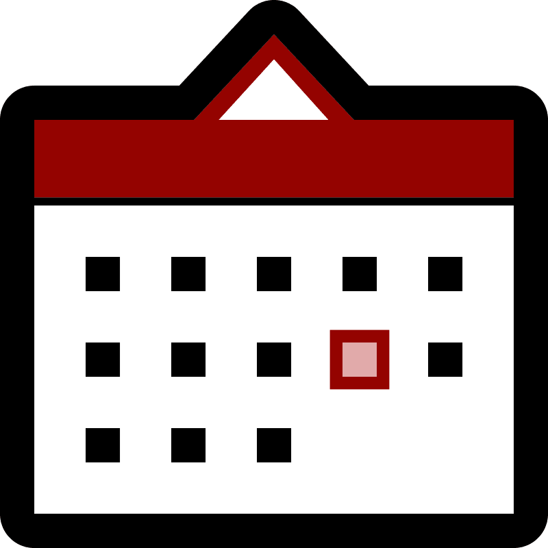 Icon of a calendar